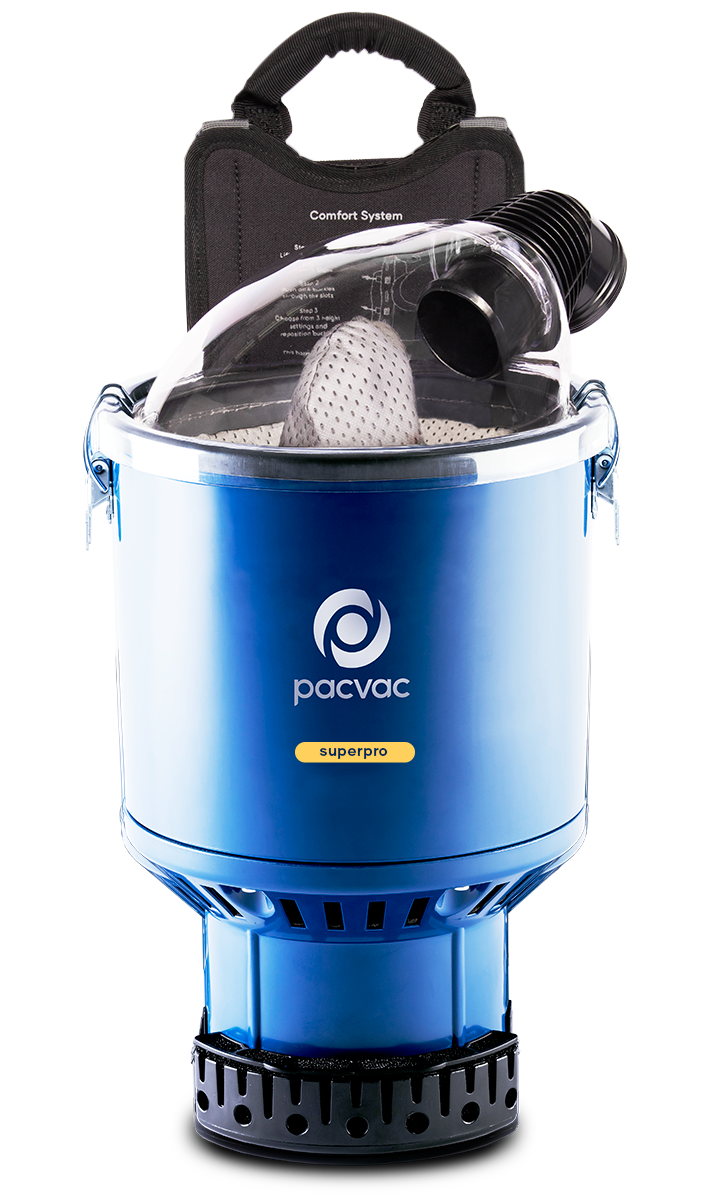 Pacvac Superpro Corded Backpack Vacuum