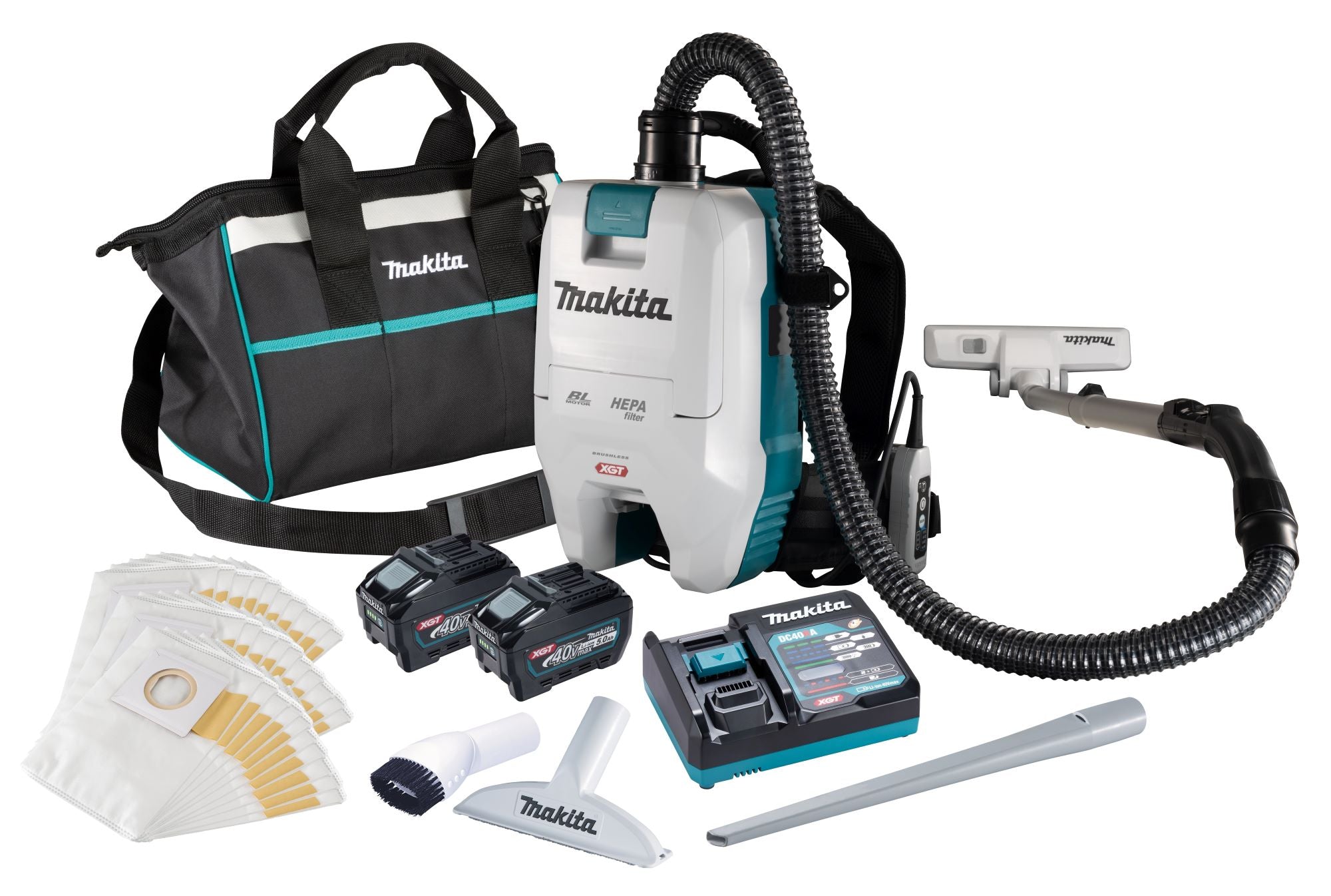 Makita 40v XGT Back Pack Vacuum – Special package offer