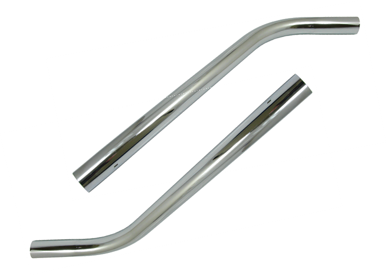 00580 38mm Metal Curved 'S' Bend Wands