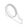 Lindhaus - 006950404 - LEFT MOTOR HOUSING SUPPORT LW30 LW38