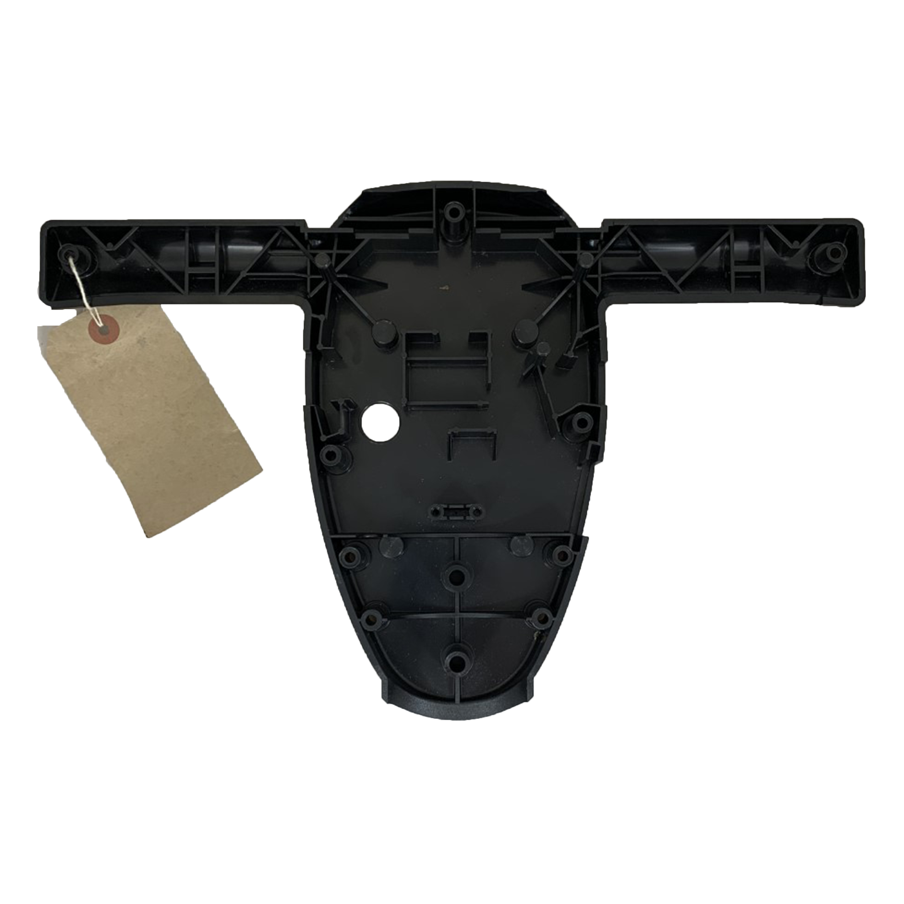 HANDLE CASE FRONT JET BLACK RAL9005