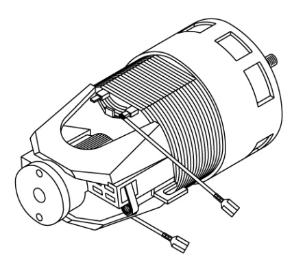Lindhaus 051200081  - Rotafil Brush motor R74/35V - 250w/ 240v - LW30/ LW38