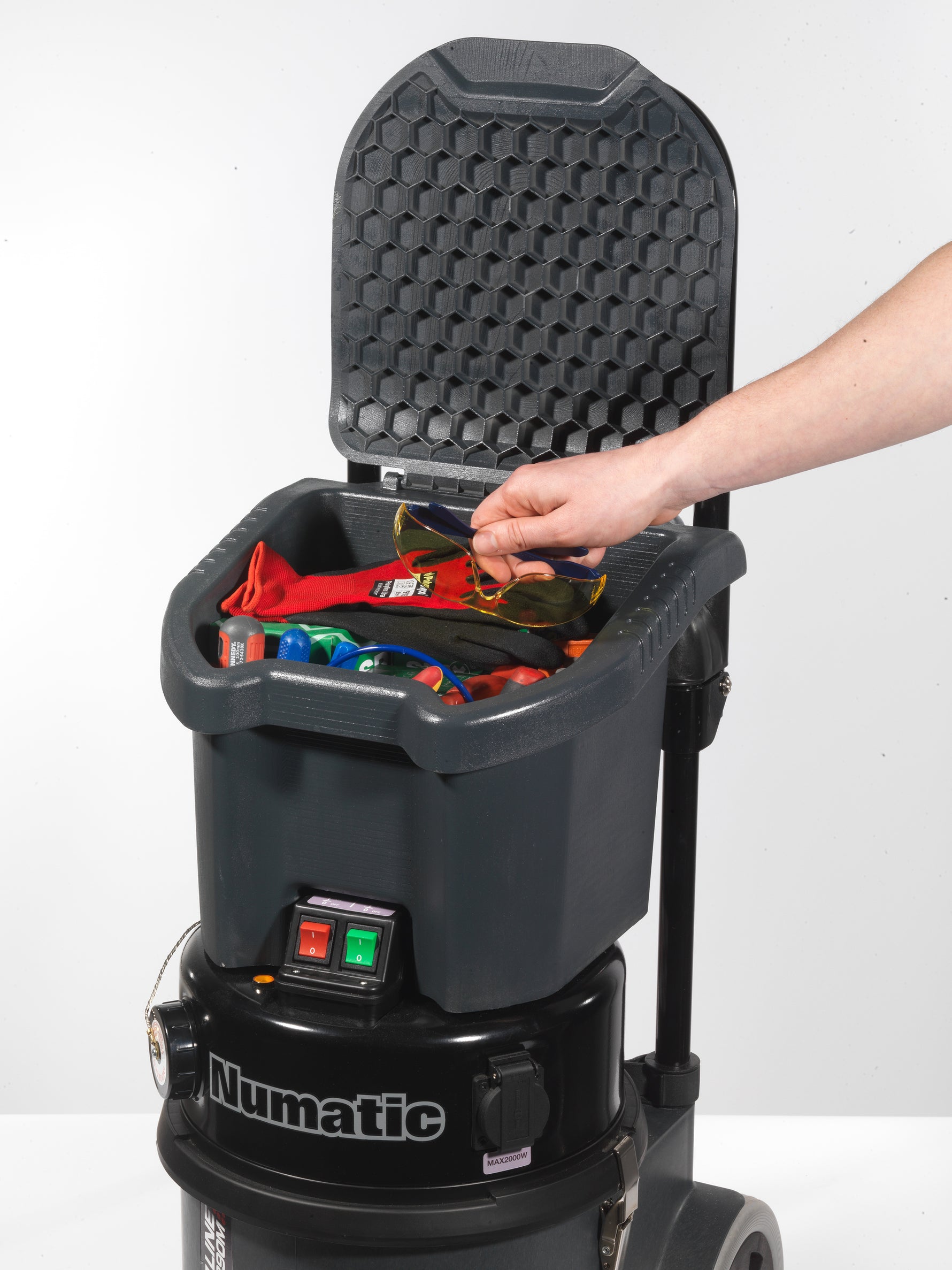 Numatic TEM390A TradeLine M-Class Filtration Vacuum with Power Take-Off