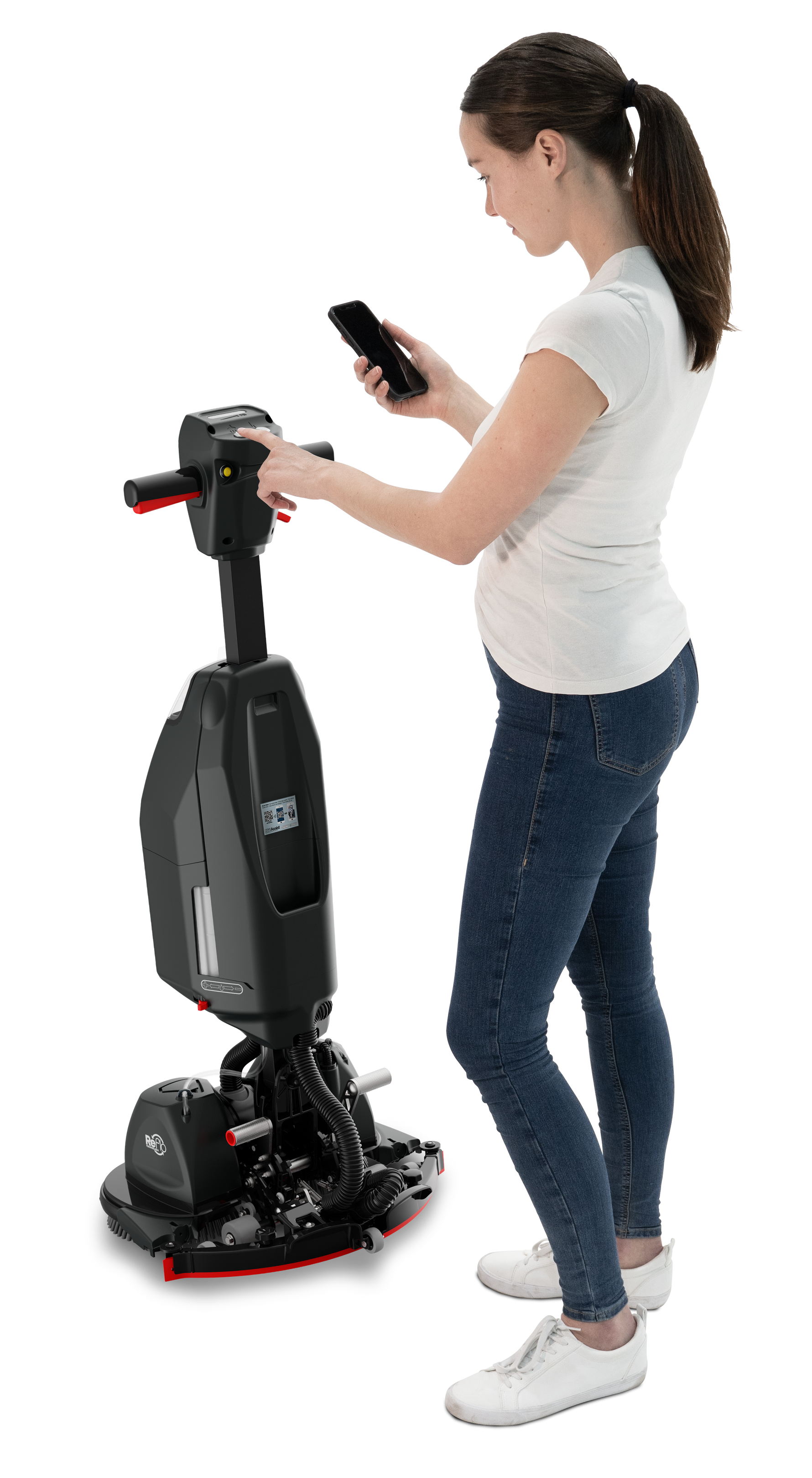 Numatic 244NX-RC ReFlo Compact Scrubber Dryer