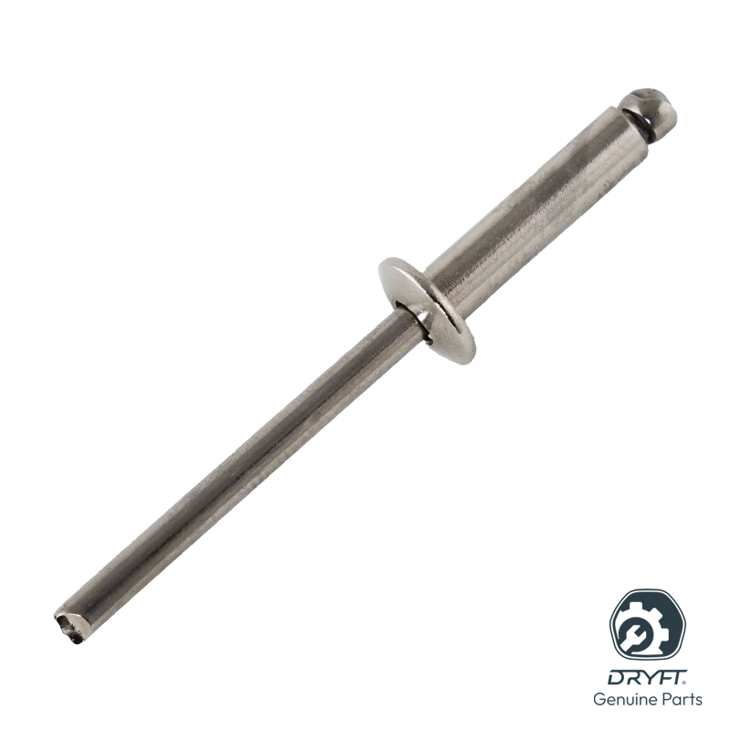 Motorscrubber - 100-0021 - 3.1mm x 10mm Blind Rivet Aluminium