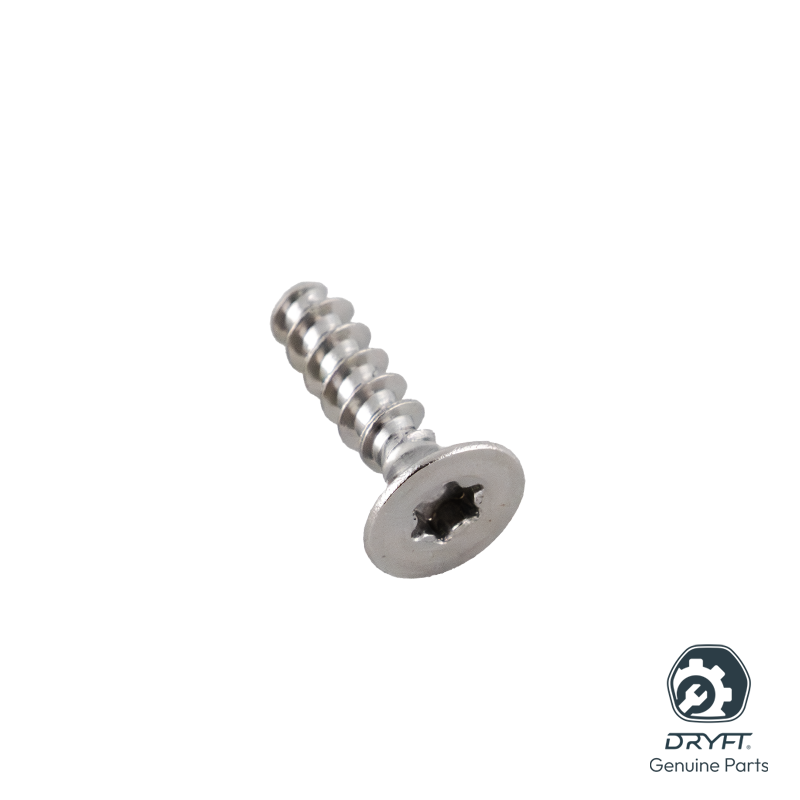 Motorscrubber - 100-0023 - 4mmx16mm Plastic Screw Csk Tx20