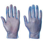 Supertouch Blue Powderfree Vinyl Gloves (100) - Large