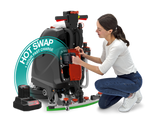 Numatic TTB3045NX-R 17" Battery Powered ReFlo Scrubber Dryer