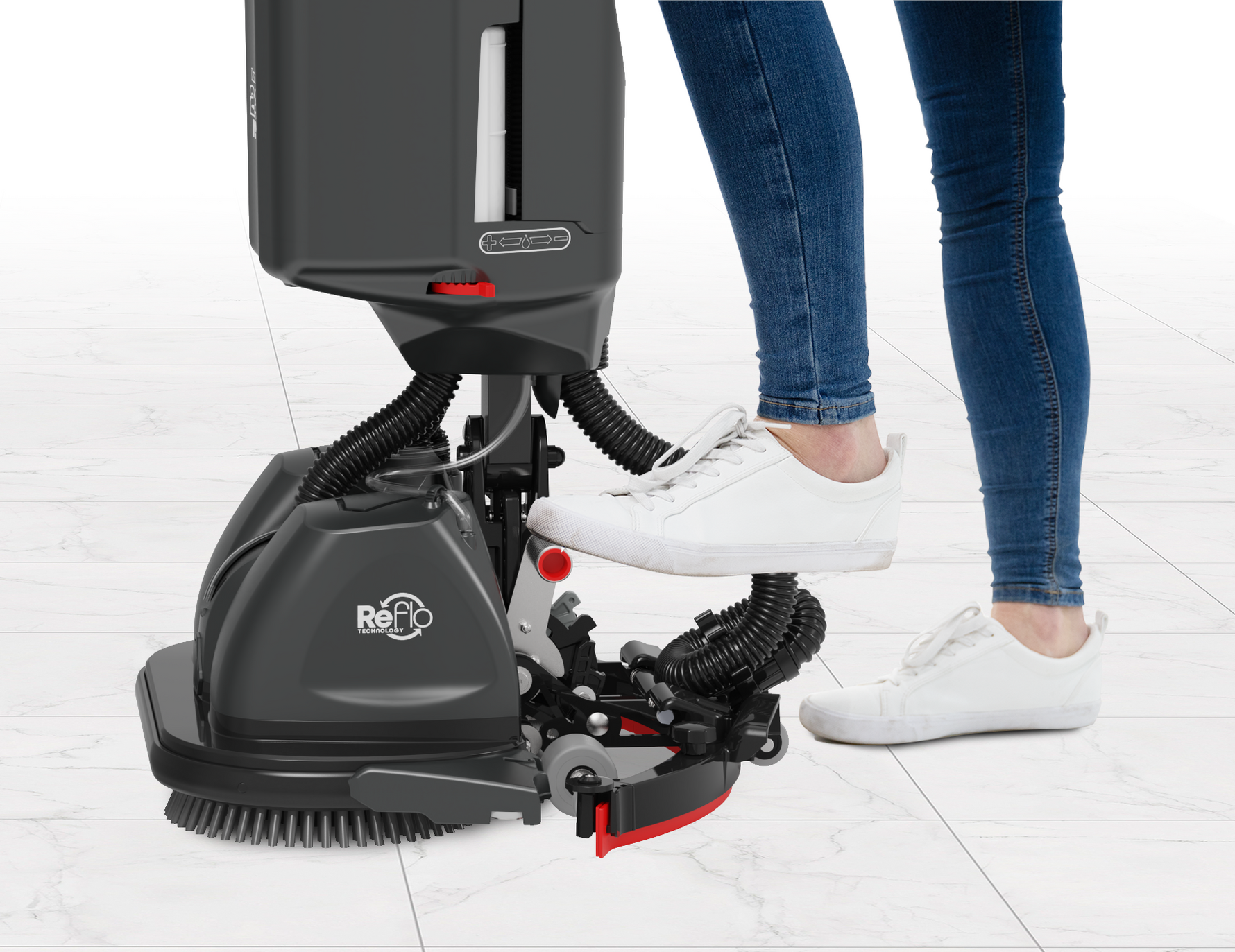 Numatic 244NX-RC ReFlo Compact Scrubber Dryer