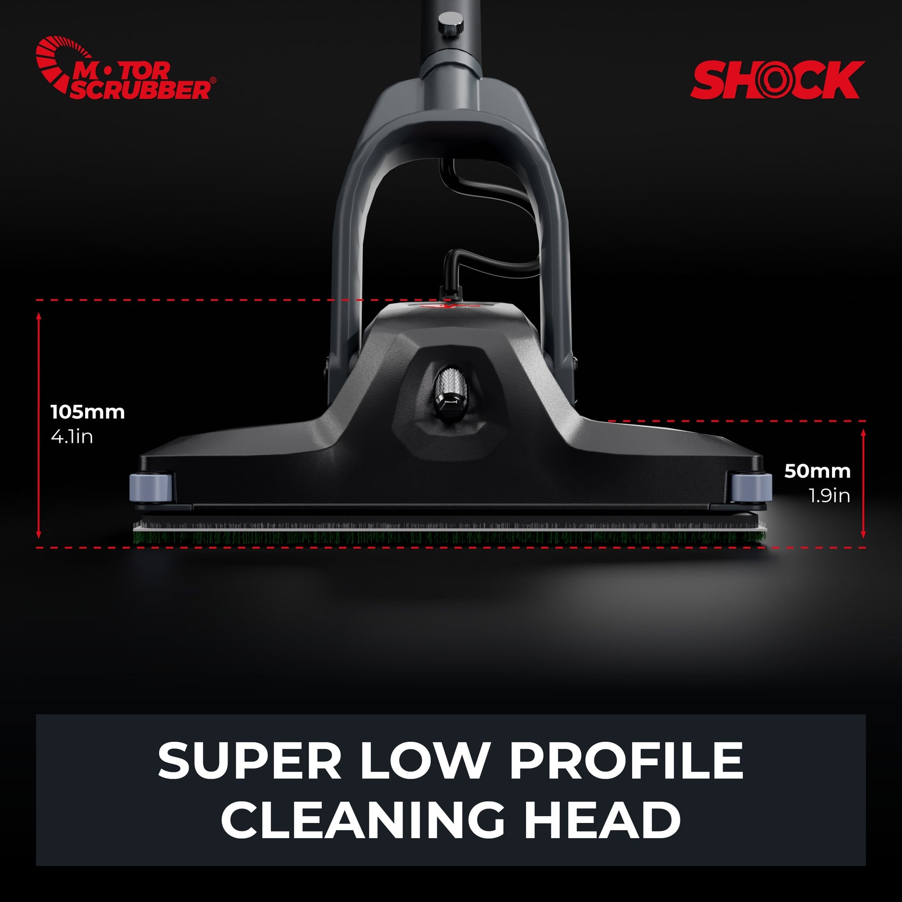 MotorScrubber SHOCK Battery Oscillating Cleaning Machine