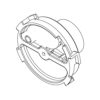 BRUSH SUPPORT KIT WITH BEARING