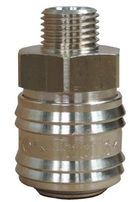 Santoemma Female double Shut off/ quick release connector M/T