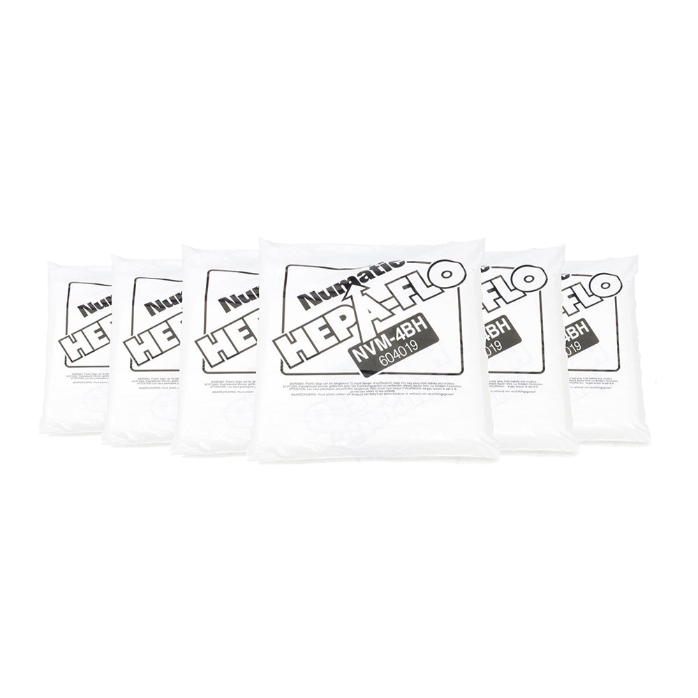 Numatic NVM4BH HepaFlo Bags Mastercarton (6 x 10)