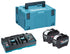 Makita - 1910A1-7 - 2 x 8ah 40v  batts & 110v DC40RB double charger PSK
