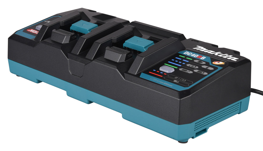 Makita - 191N07-2 - XGT DC40RB TWO PORT FAST CHARGER 110V
