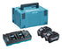 Makita - 191U19-7 - 2 x 5ah 40v  batts & 110v DC40RB double charger PSK