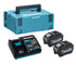 Makita - 191V42-8 - 2 x 5ah 40v  batts & 240v DC40RA single charger PSK