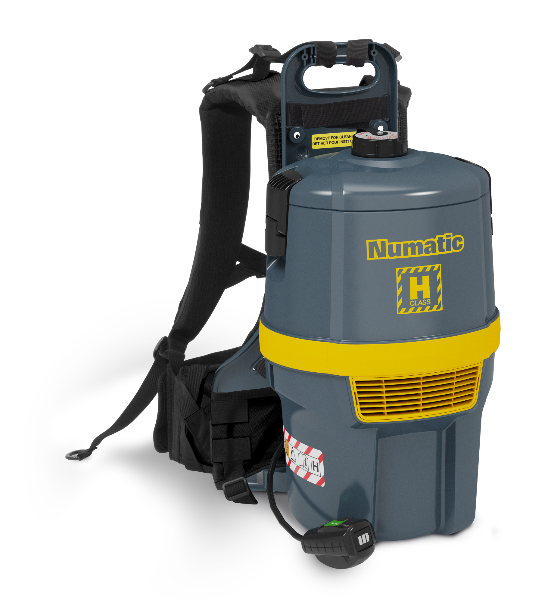 Numatic RHB150NX Cordless H-Class Backpack Vacuum