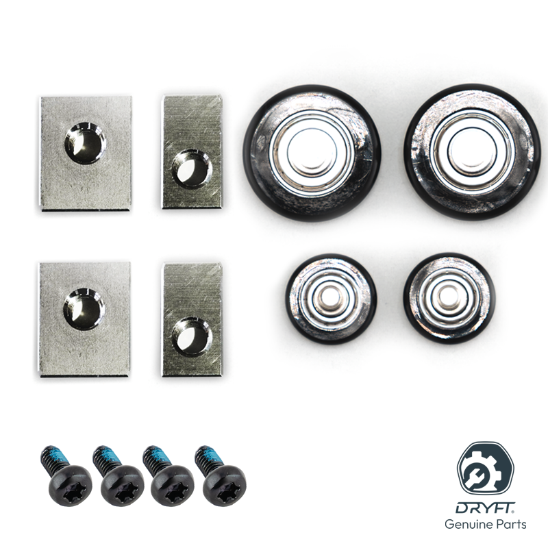 Motorscrubber - 200-S05 - Squeegee Wheel Kit (2x Front, 2x Rear) DRYFT
