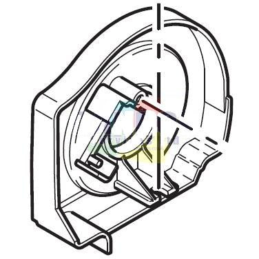 Sebo - 20218ER - BS36 Comfort left hand swivel support