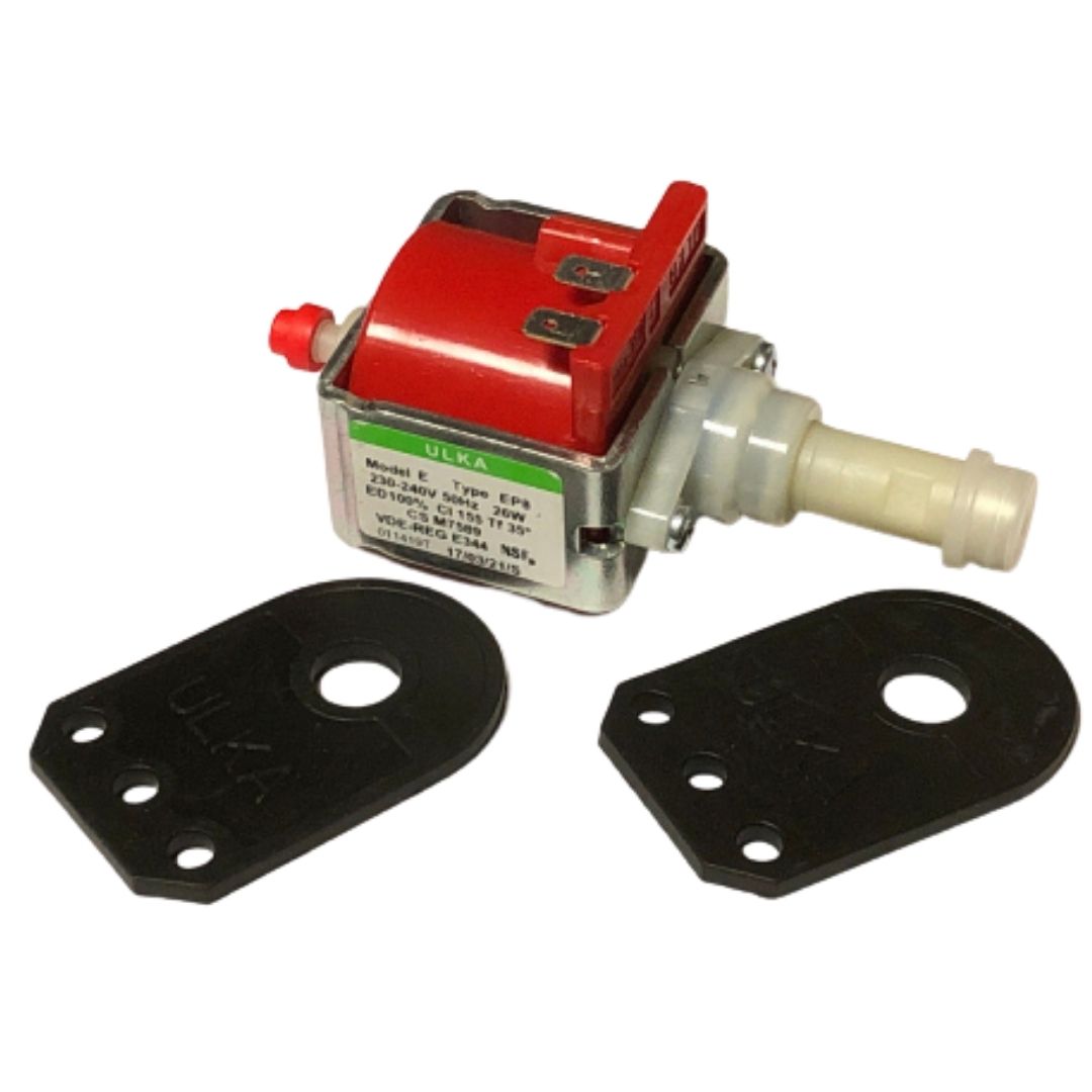 ULKA EP8-S 230 VOLT SOLENOID PUMP C/W RUBBER MOUNTS[HC250]