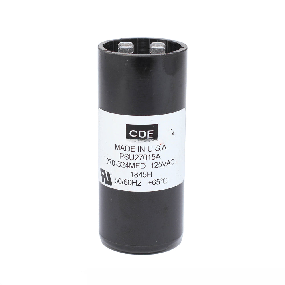 MOTOR START CAPACITOR 115MF + 25% 275V C/W RESISTOR & M8 STUD (REF 412.80.4533)