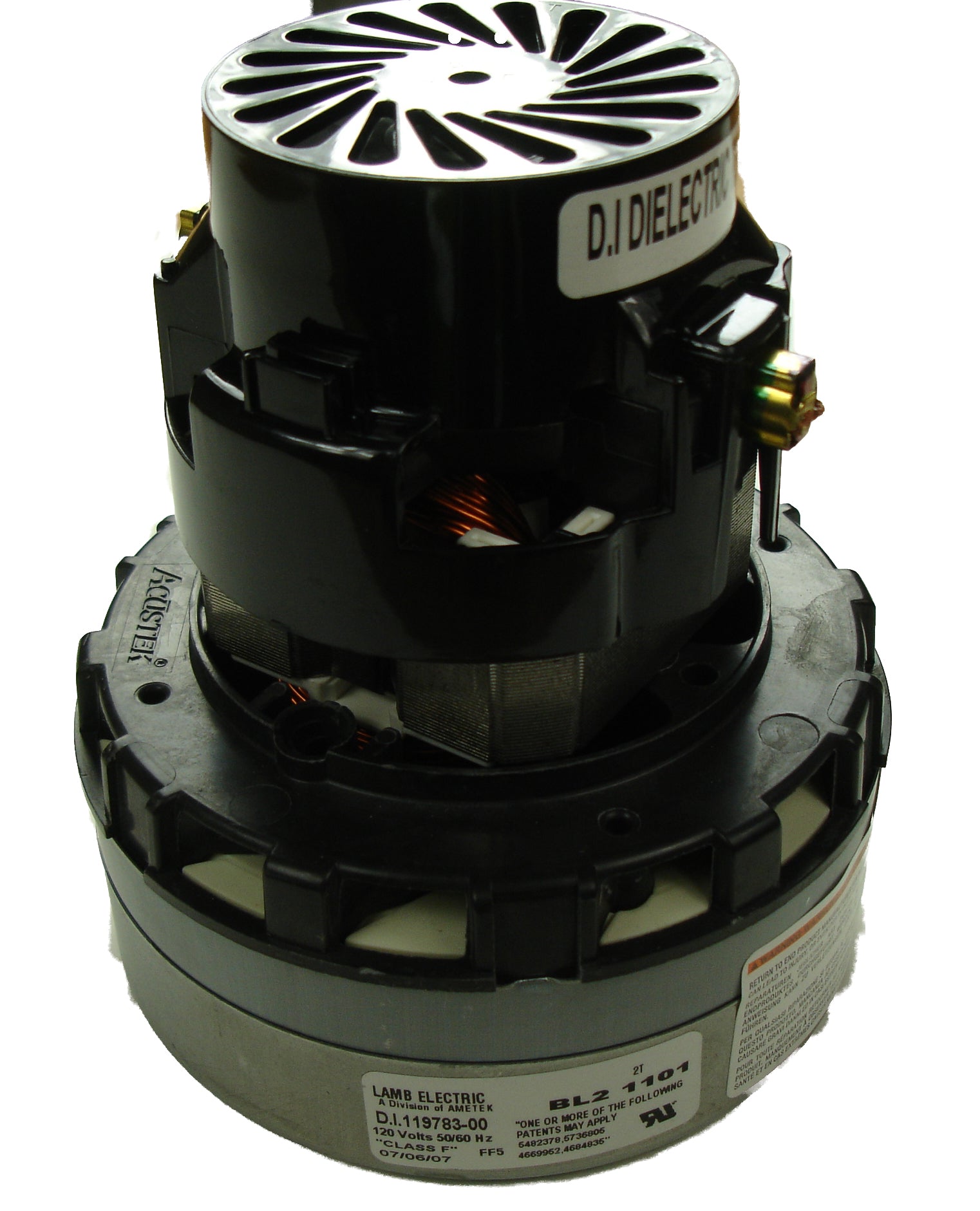 Numatic 205409 2 Stage 110v Bypass Motor