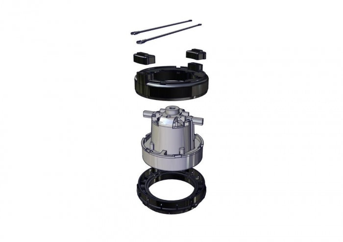 14 INCH DUPLEX PLASTIC/METAL DRY ES (2 WIRE) AMETEK MOTOR REPLACEMENT KIT 230V