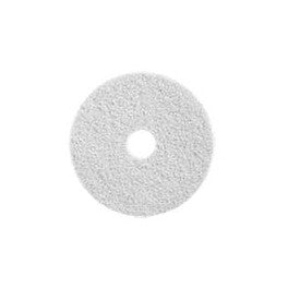 MotorScrubber 211763 8" White Twister Pad - Refurbishing (2)