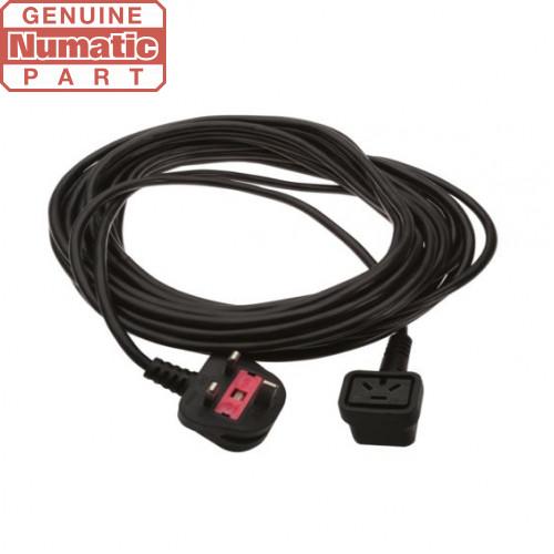 Numatic 236010 Mains Power Cable 10M x 1mm 3 Core Cable - nu-plug