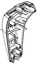 RSV REMOTE SWITCH COVER -LEFT HAND SIDE