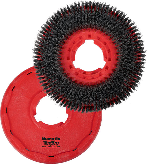 Numatic 918296 244NX-RC 220mm Ten-Tec Scrub Brush (Pack of 2)