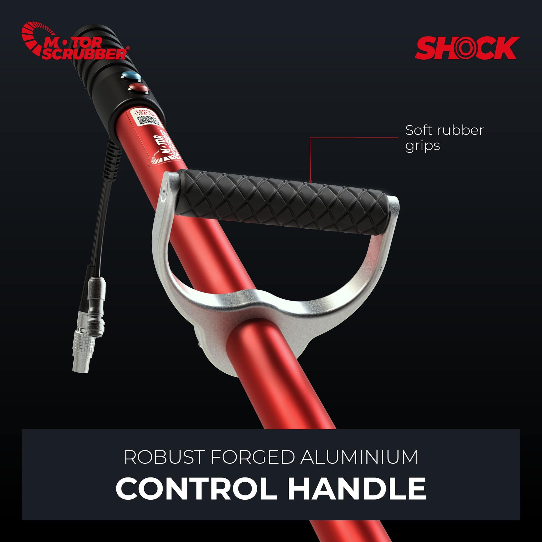 MotorScrubber SHOCK Battery Oscillating Cleaning Machine