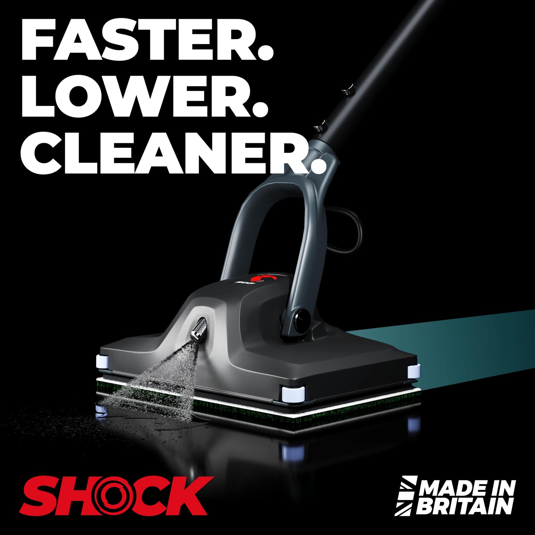 MotorScrubber SHOCK Battery Oscillating Cleaning Machine