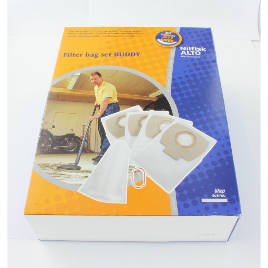 Nilfisk alto - 302002403 - FILTER BAG BUDDY 4 PCS