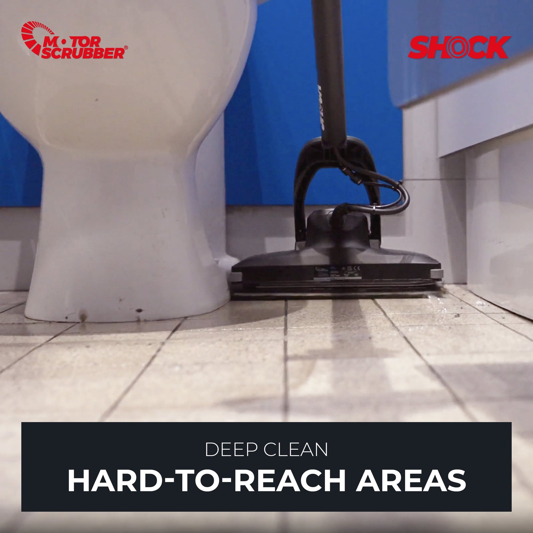 MotorScrubber SHOCK Battery Oscillating Cleaning Machine