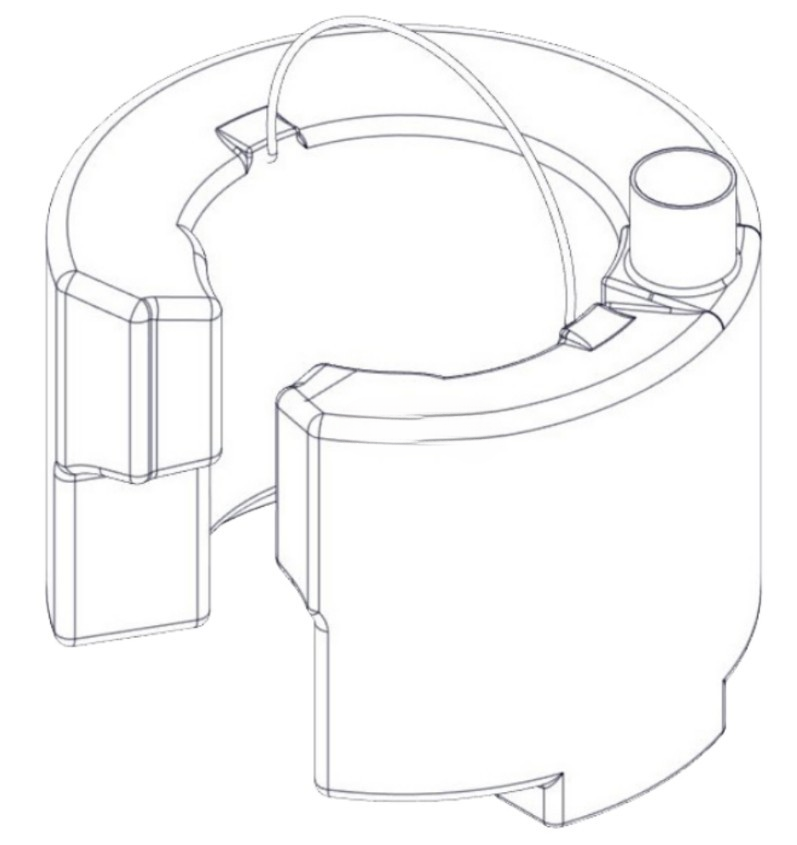 Numatic 325161 ct570/572 fluid container