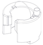 Numatic 325161 ct570/572 fluid container