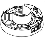 CT TOP MOTOR HOUSING (PRINTED GREY NUMATIC)