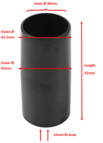 34707 - Hose Cuff - 38mm Female Slip to threaded 32mm hose