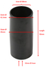 34707 - Hose Cuff - 38mm Female Slip to threaded 32mm hose