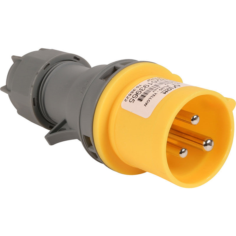110 Volt 16 Amp Yellow Plug