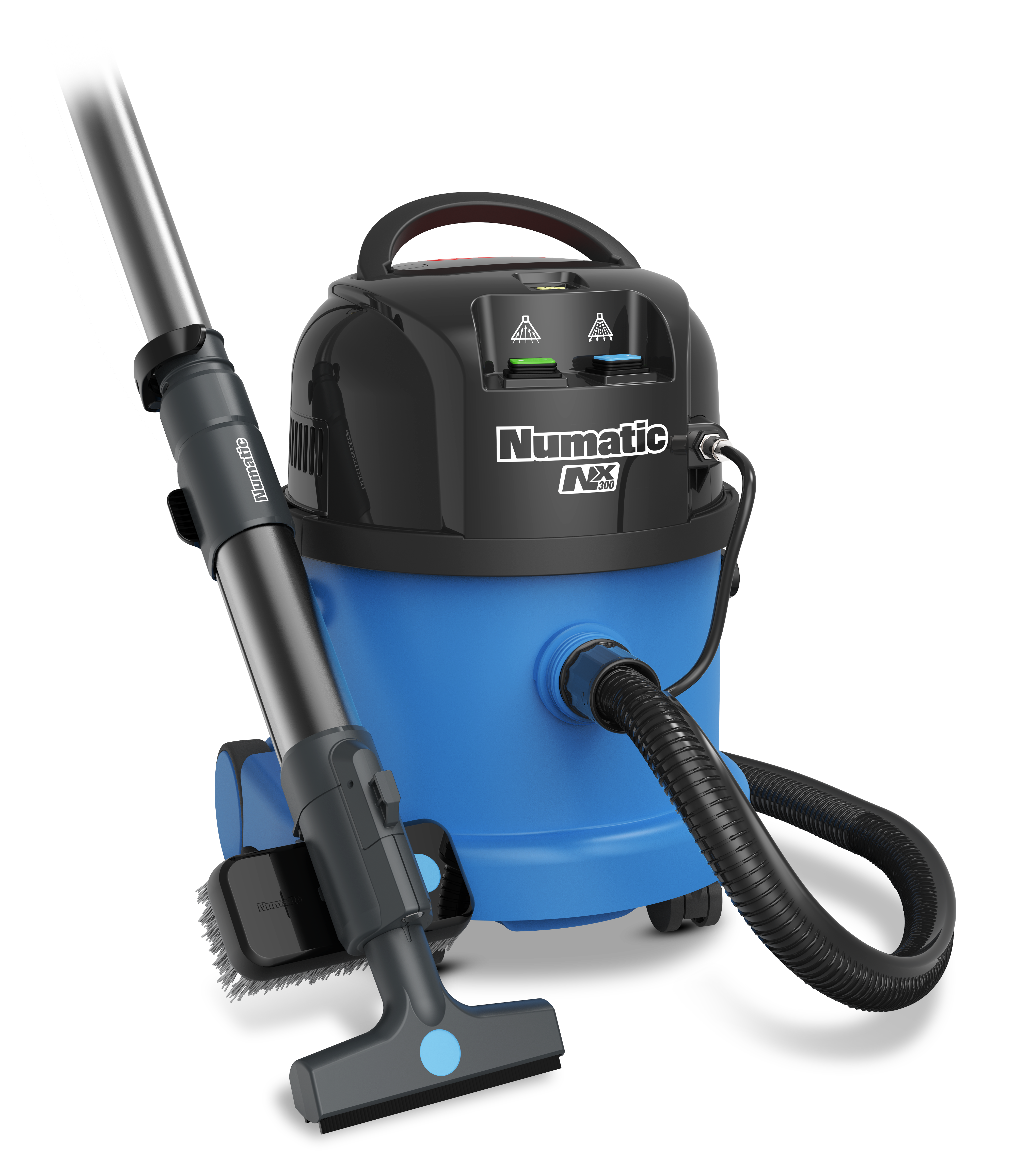 Numatic CTB370NX Battery Carpet & Hard Floor Cleaner + X-tract Wand