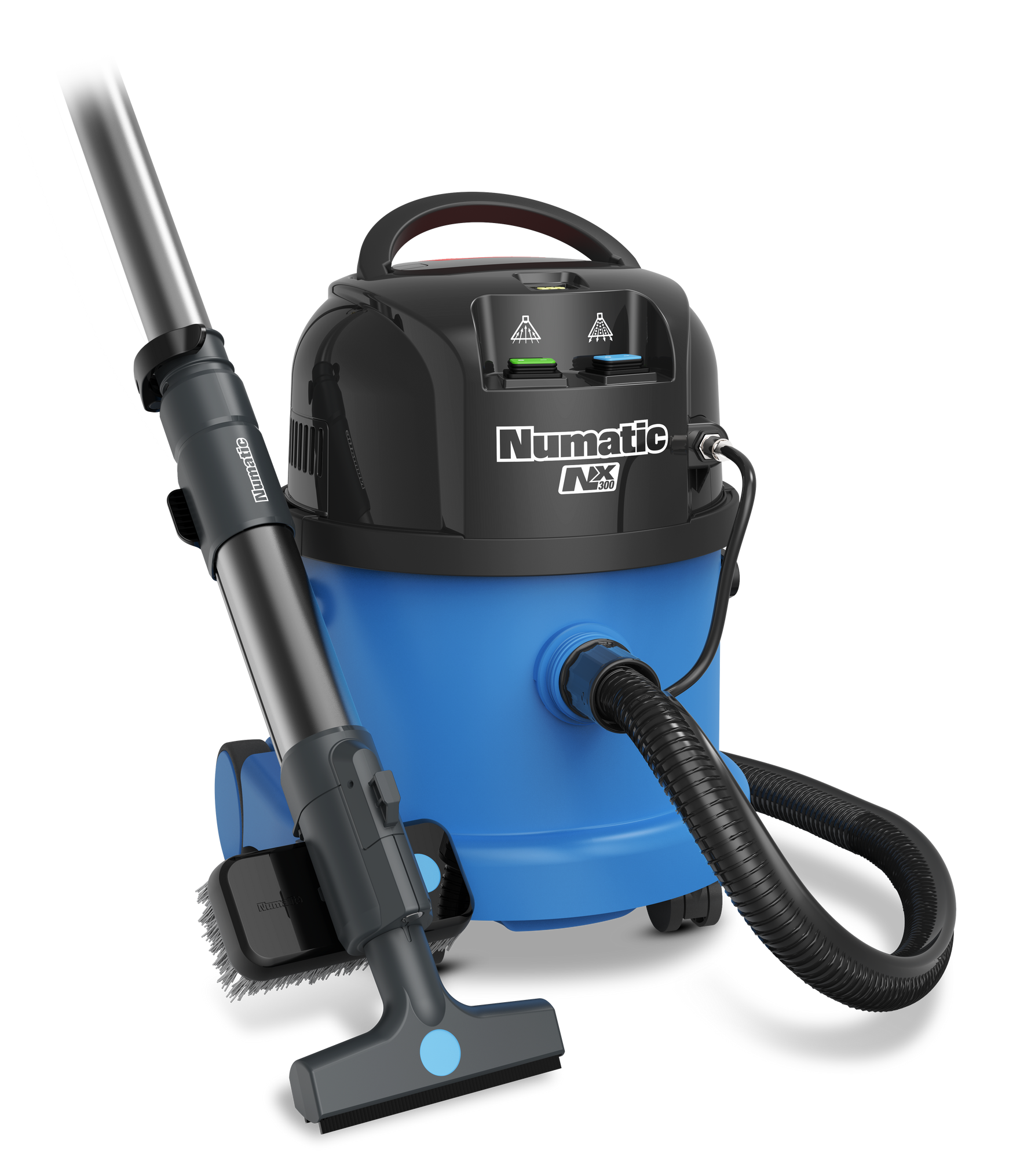 Numatic CTB370NX Battery Carpet & Hard Floor Cleaner + X-tract Wand