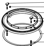 1800 DRUM ADAPTER PLATE ASSEMBLY