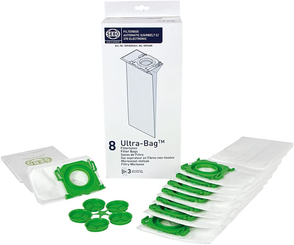 Sebo 5093er Microfibre Ultra Bags X, XP Series, C2 bags
