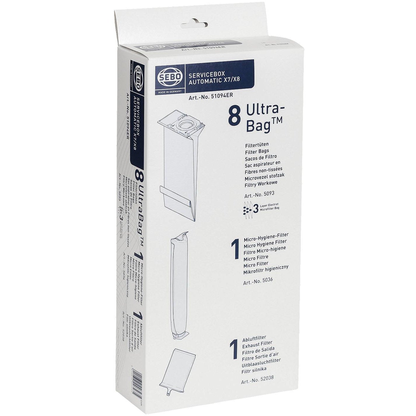 Sebo - 51094ER - - X7 And X8 Service Box