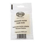 Sebo 5143 Genuine sebo auto x range exhaust filter