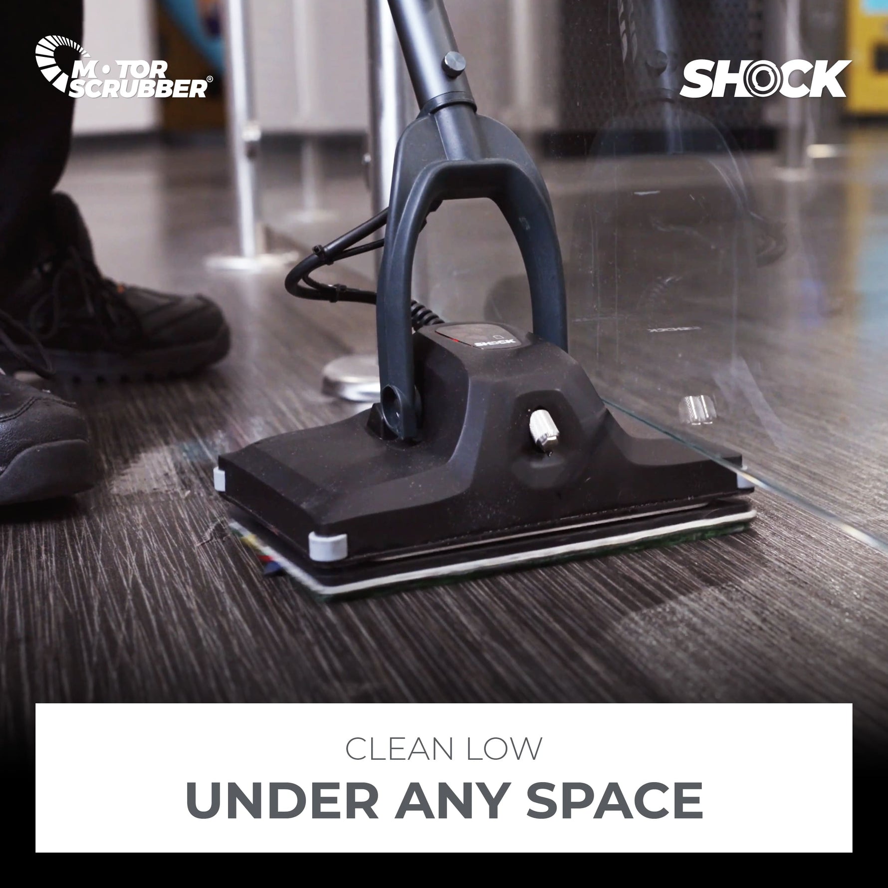 MotorScrubber SHOCK Battery Oscillating Cleaning Machine