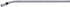 ONE PIECE 1220MM ALUMINIUM WAND
